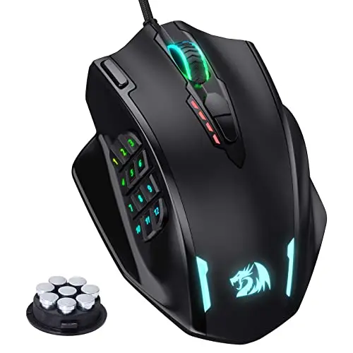 Redragon M908 Impact gaming mouse with side buttons